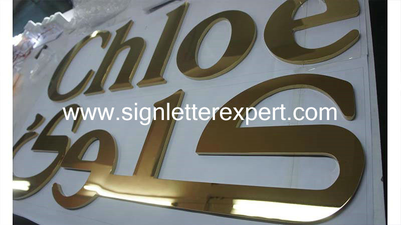 01 polished mirror stainless steel letter signs (7)