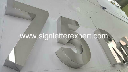 02 polished mirror stainless steel lettering signs (3)