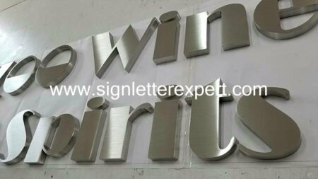 03 brushed stainless steel lettering signs (3)