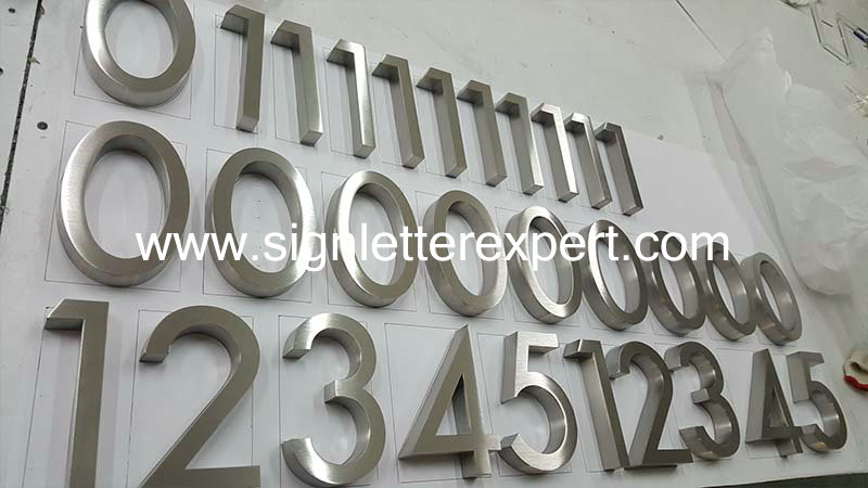 03 brushed stainless steel lettering signs (6)