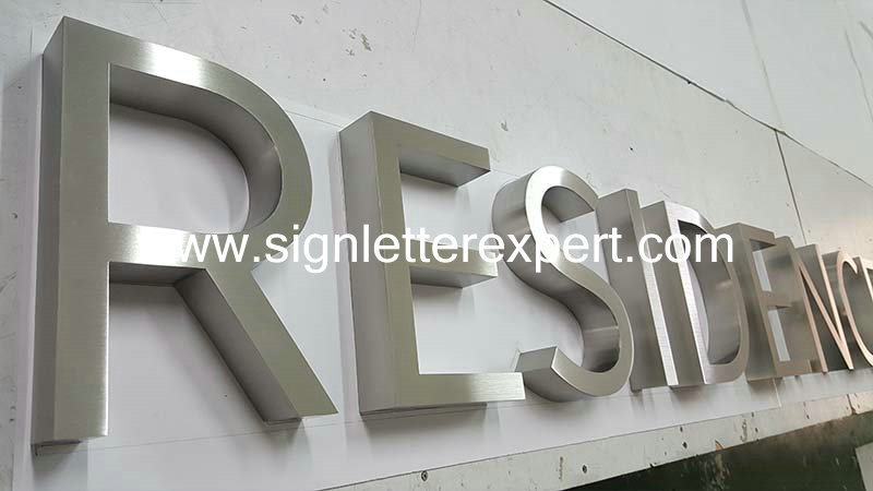 03 brushed stainless steel lettering signs (7)