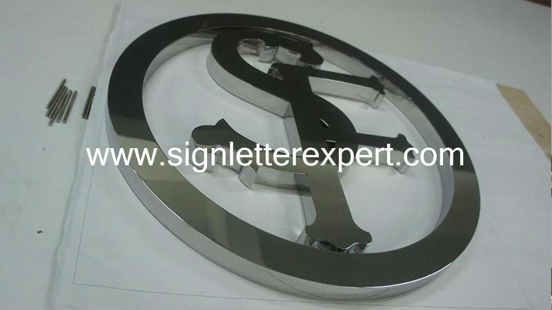 03 polished stainless steel logo signage (5)