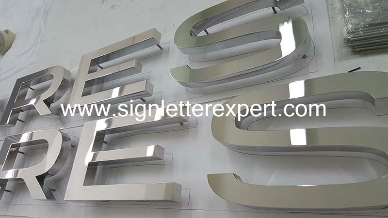 04 polished mirror stainless steel signage letters (5)