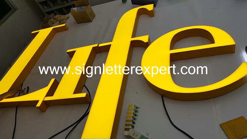 04 trimless LED channel letter signs (2)