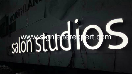 05 face lit LED lettering signs (5)