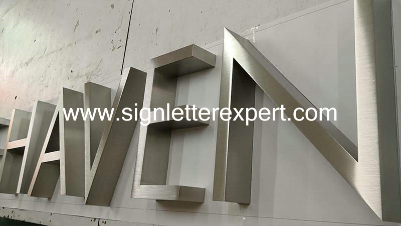 06 satin stainless steel letter signs (3)