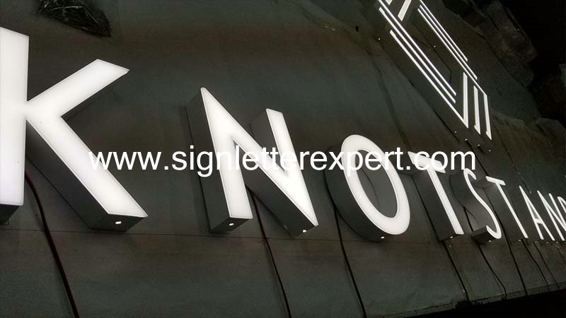 07 internally illuminated LED letter signs (1)