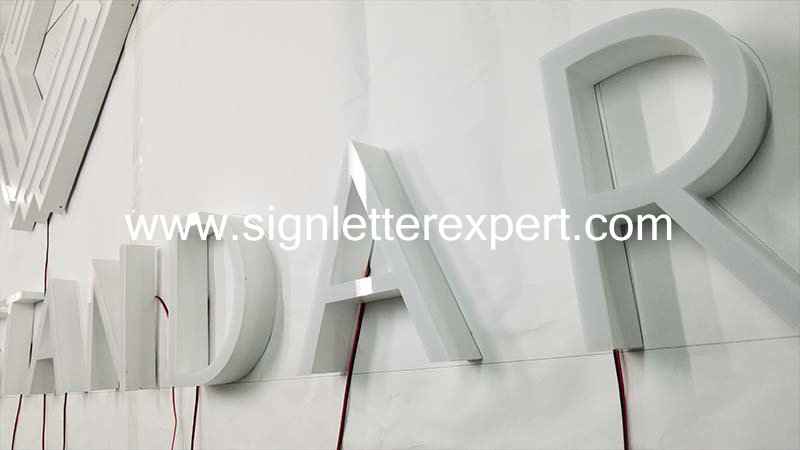 07 internally illuminated LED letter signs (2)