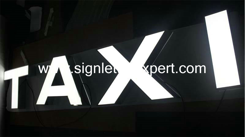 07 internally illuminated LED letter signs (3)