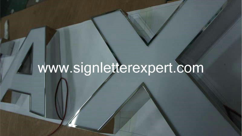 07 internally illuminated LED letter signs (4)