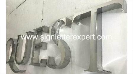 08 3D polished stainless steel letter signs (1)