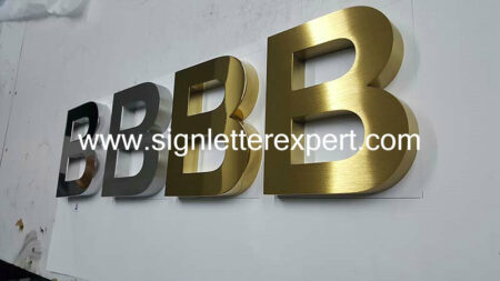 08 3D polished stainless steel letter signs (3)