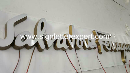 08 low profile LED illuminated letter signs (4)