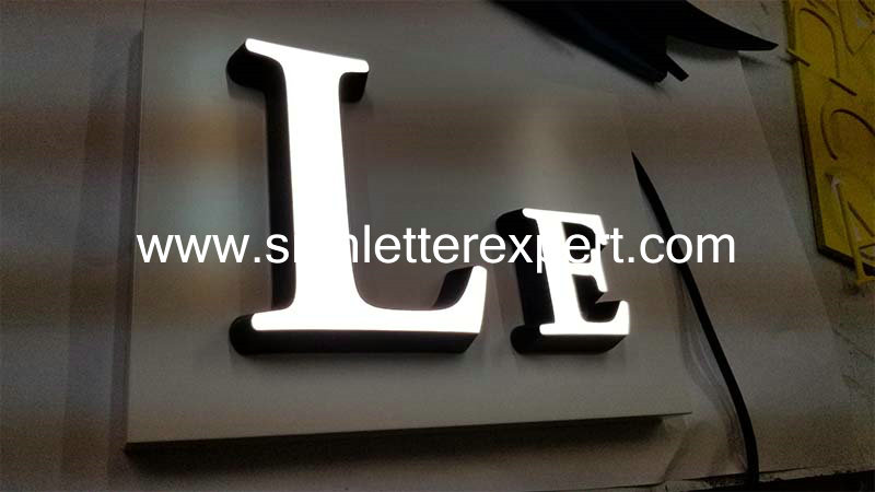 08 low profile LED illuminated letter signs (6)