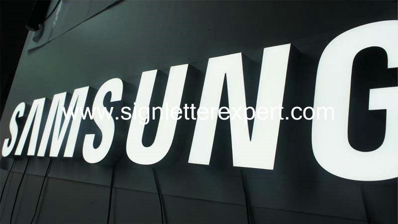 10 resin face lit LED letter signage (1)