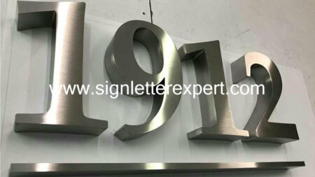 satin stainless steel number signs (13)