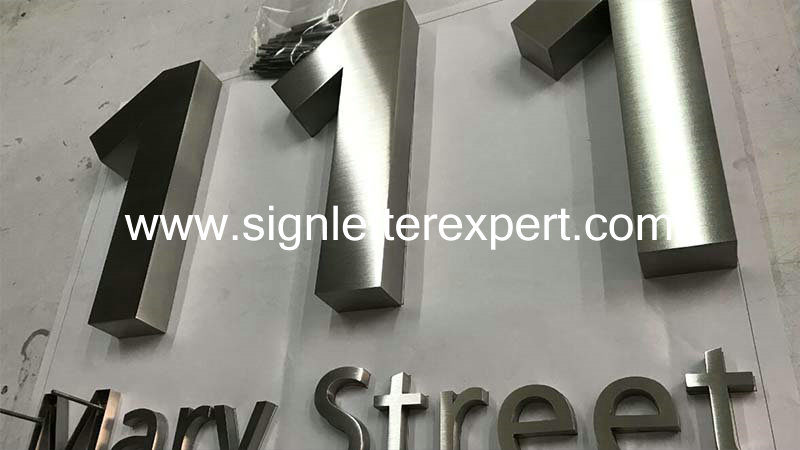 satin stainless steel number signs (14)