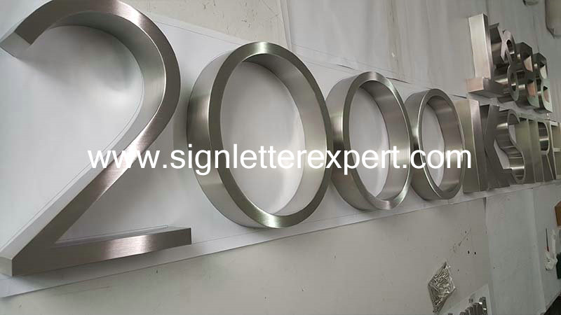 satin stainless steel number signs (8)